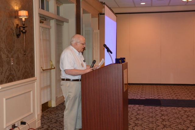 Henry introducing his guest speakers The Hennepin Theater Trust